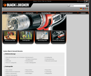 blackanddecker.ch: Elektrowerkzeuge & GartengerÃ¤te â Black and Decker®
BLACK & DECKER® ist der weltgrÃ¶Ãte Produzent von Elektrowerkzeugen und ZubehÃ¶r.