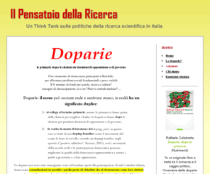 doparie.org: Il Pensatoio della Ricerca
Website short description.