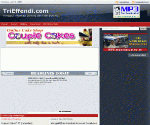 trieffendi.com: TriEffendi.com -- Tempat Sharing Tips, Info, Cerita dan Berita Unik
TriEffendi.com, TriEffendi.com, 