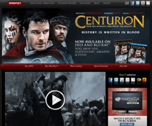 centurionmovie.com: Centurion (Official Movie Site) - Starring Michael Fassbender and Dominic West - Now on DVD, Blu-ray™, VOD, XBOX 360, Playstation™, Amazon and Vudu - Trailer, Pictures & More
Starring Michael Fassbender and Dominic West. Directed by Neil Marshall (The Descent). Centurion is set during the war between Roman soldiers and Pict tribesmen during the 2nd century Roman conquest of Britain.