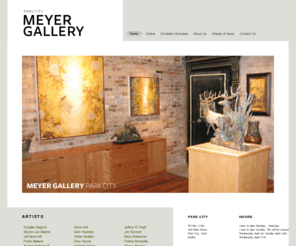 meyergallery.com: Meyer Gallery - Park City, Salt Lake City, Utah Art Gallery
Park City, Utah art gallery featuring contemporary representational paintings and sculpture.