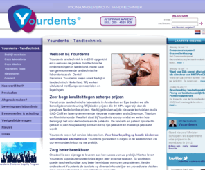 yourdents.info: Betaalbare kronen  - Yourdents
Tandtechnische onderneming voor kroon- en brugwerk. Toonaangevend in tandtechniek