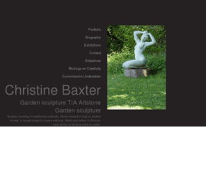 artstonesculpture.com: Christine  Baxter
Art by Baxter Christine  T/A Artstone