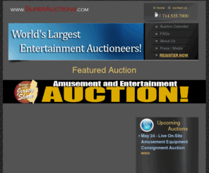 superauctions.com: Welcome to Superauctions - The World's Largest Entertainment Auctioneers!
