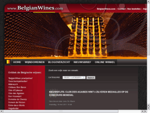 belgianwines.com: Belgian Wines - belgische kwaliteitswijnen
Rimbit Webdesign - Christophe Pattyn - www.fp-systems.be