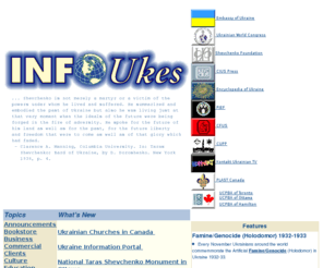 infoukes.com: InfoUkes - Information Resource about Ukraine and Ukrainians
Information about Ukraine and Ukrainians