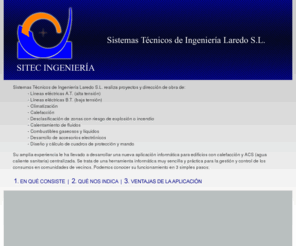 ingenierialaredo.es: Ingenieria Laredo · Programa calefacción centralizada
Programa de calefaccion centralizada, proyectos industriales y direccion de obras de ingenierias