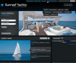 sunreef-brokerage.com: Luxury yachts, power boats, catamarans designer, builder and charter agency - Sunreef Yachts
We are known for building custom made luxury yachts: catamarans, monohulls and power boats. We can design, build and charter yachts from 60 feet and more.