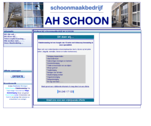 ahschoon.com: Glazenwasserij AH SCHOON
Glazenwasserij AH SCHOON werkt met het Tuckerpole Systeem. Dit werkt sneller, effectiever en is goedkoper.     