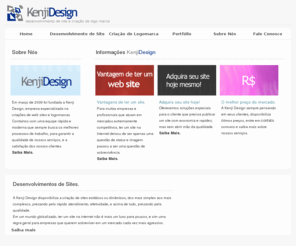 kenjidesign.net: Kenji Design - Desenvolvimentos de Web Site | Criação de Logomarca - Curitiba PR
