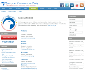 nevadaconservativeparty.org: State Affiliates
The American Conservatives -- home of the American Conservative Party