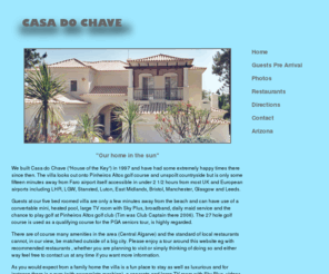 russellvilla.info: Casa Do Chave
Enjoy the Algarve sun in this sophisticated and secluded family home which overlooks the Pinheiros Altos golf course