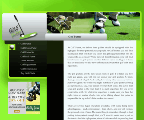 golf-putter.org: Golf Putter
Get the best golf tips from Golf-Putter.org