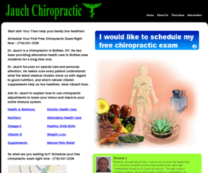 jauchchiro.com: Jauch Chiropractic- Health is more than the absence of illness...
