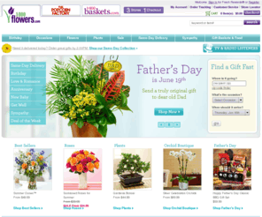 1800fl0wer.net: Flowers, Roses, Gift Baskets, Same Day Florists | 1-800-FLOWERS.COM
Order flowers, roses, gift baskets and more. Get same-day flower delivery for birthdays, anniversaries, and all other occasions. Find fresh flowers at 1800Flowers.com.