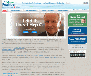 pegintron.com: PEGINTRON® Treatment for Hepatitis C

PEGINTRON is a Hepatitis C Treatment Therapy Using Interferon Treatment