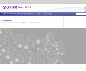 ymailuk.com: Yahoo! Mail UK Blog
The latest scoop on Yahoo! Mail product updates, new releases, bug fixes,