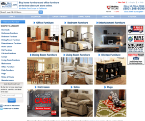 bestpricedfurniture.com: Best Discount Home and Office Furniture Store Online - Buy Direct!
Best Priced Furniture - your discount furniture store that offers bedroom furniture, living room furniture, dining room furniture, contemporary furniture, and a variety of home furniture. Huge discounts on furniture from top brand manufacturers. Free shipping on most furniture items and fast delivery to your home.
