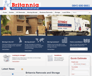 britanniamovers.co.uk: International Removals | UK Removals | Office Removals | Storage | Britannia Movers International
Thinking of moving house? International removals, UK removals, storage and relocation services from Britannia Movers International. Get a free removals quote today.