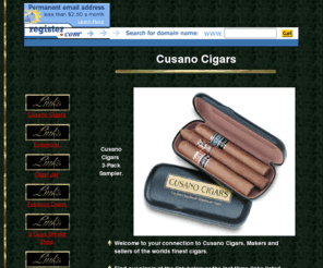 ecigar-cigars.com: Cusano Cigars
Enter a brief description of your site here