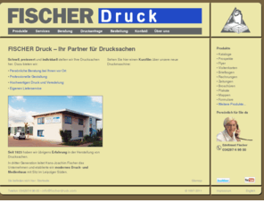 fischerdruck.com: FISCHER Druck – Ihr Partner für Drucksachen
FISCHER Druck ist Ihr Partner für Drucksachen im Leipziger Süden: schnell, preiswert und individuell drucken wir Ihre Flyer, Visitenkarten, Prospekte u.v.a.m. Unser Kundenberater besucht Sie gern.