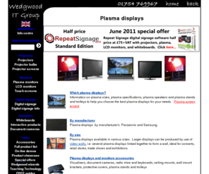 plasma-displays.co.uk: Plasma displays
Plasma displays and flatscreen monitors for sale