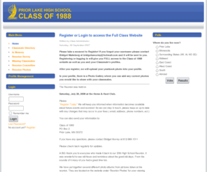 plhs1988.com: PLHS Class of 1988 Website - Home
Joomla - the dynamic portal engine and content management system