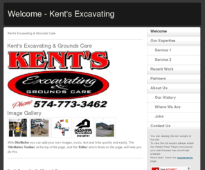 kents-excavating.com: Welcome - Kent's Excavating
Water, Sewer, Septic, Driveways, Sidewalks, Basements Geo-Thermal Loop Installation, Snowplowing  And Full Grounds Care