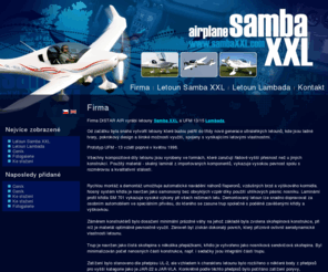 sambaxxl.com: SambaXXL.com
DISTAR AIR - výroba letounů: Samba XXL, Lambada