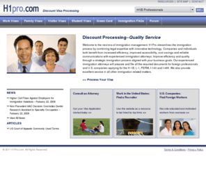 h1pro.com: H1Pro: Discount Visa Processing
Discount United States Visa Processing