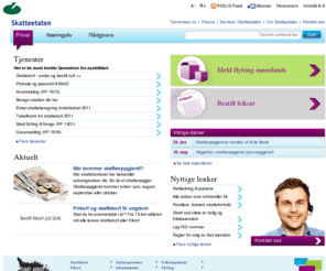 skatt.org: Skatteetaten - Skatt, avgift og folkeregister
skatteetaten.no