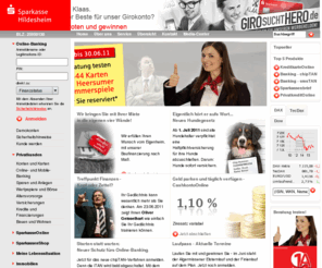 sskhildesheim.net: Internet-Filiale - Sparkasse Hildesheim
Die Internetfiliale der Sparkasse Hildesheim