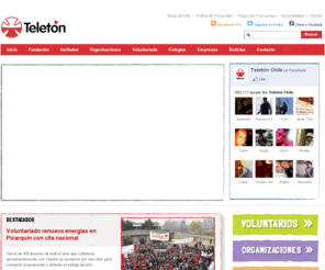 teleton.cl: Fundación Teletón - Entidad pionera y líder en Chile en rehabilitación infantil y juvenil
Fundación Teletón - Entidad pionera y líder en rehabilitación infantil y juvenil en Chile. Esta labor, liderada por Mario Kreutzberger, se logra graci