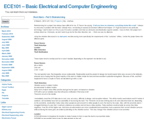 ece101.com: ECE101 – Basic Electrical and Computer Engineering
ECE101 – Basic Electrical and Computer Engineering - You can learn from our mistakes.