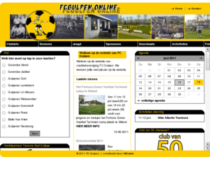 fcgulpen.nl: FC Gulpen
FC Gulpen.nl, D website van voetbalvereniging FC Gulpen. Deze site is een informatieve en interactieve website, waarop van alles is te vinden over de voetbalvereniging, en waarop allerlei mogelijkheden zijn om te communiceren met mede web-gebruikers. Veel plezier op de site!