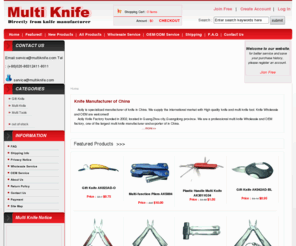 multiknife.com: Wholesale Multi Knife,China Knife Manufacturer
Wholesale Multi Knife,Multi Knives,Gift Knife and Multi Knife Tool Form China Knife Manufacturer