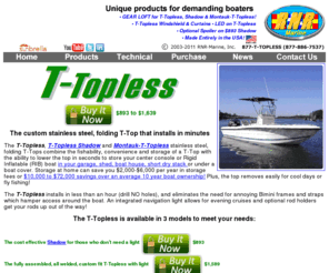 ttopless.com: T-Topless by RNR Marine, Installs in Minutes and Lowers in Seconds ...
RNR Marine T-Topless, Installs in Minutes and Lowers in Seconds, Drop your top and go T-Topless