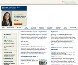 darlinglie-nielsen.com: Darling J. Lie-Nielsen : Northwestern Mutual
Darling J. Lie-Nielsen is a financial representative with Northwestern Mutual