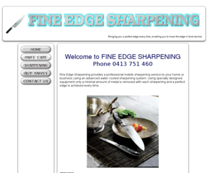 fineedgesharpening.com: Knife Sharpening - Melbourne
We will sharpen your knives and make them safe