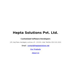 heptasolutions.net: Hepta Solutions Pvt. Ltd.
