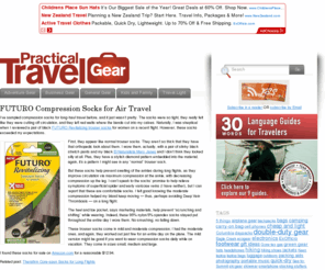 practicaltravelgear.com: Practical Travel Gear blog
The Practical Travel Gear blog reviews travel gear, gadgets, and travel clothing, featuring useful outdoor items that are a good value.