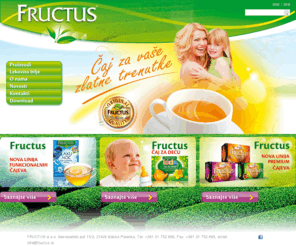 fructus.rs: Fructus.rs - čajevi za vaše zlatne trenutke
