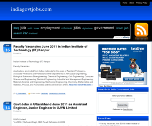 indiagovtjobs.com: Indiagovtjobs.com - Fresher India Government Jobs 2011/2012
Fresher India Govt, India Government, Jobs Vacancy and Recruitment 2011