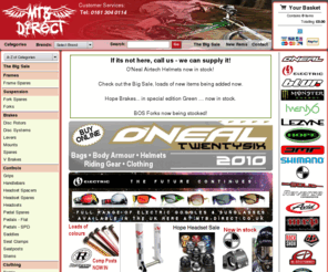 mtb-direct.co.uk: MTB-Direct
Bringing quality mountain bike parts and accessories direct to the riders