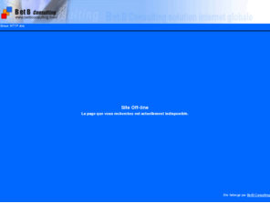 cedcntoulon.com: Cration de site internet, intranet extranet  Toulon, lyon,
Marseille, Annecy, Toulouse - B et B Consulting -
Spcialistes dans les
technologies Internet, Intranet, Extranet - B & B Consulting prsent dans
les rgion PACA, Rhne-alpes, Midi pyrnnes