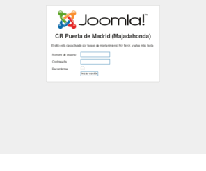 crpuertademadrid.es: Bienvenidos a la portada
Joomla! - el motor de portales dinámicos y sistema de administración de contenidos