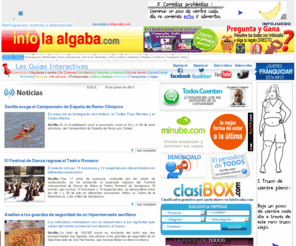 infolaalgaba.com: Infolaalgaba.com: Participación, noticias e información de La Algaba - Noticias Locales
Noticias de La Algaba, información local y participación, ayuntamiento, teléfonos y direcciones, hoteles y alojamiento, restaurantes y tiendas.