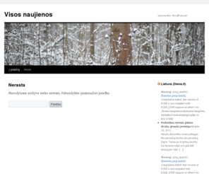 naujienos.org: Visos naujienos | Just another WordPress site
