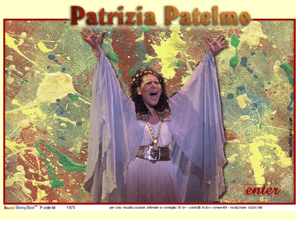 patriziapatelmo.com: PATRIZIA PATELMO [MEZZOSOPRANO DRAMMATICO]
PATRIZIA PATELMO, Il Mezzosoprano che ha entusiasmato il pubblico di tutto il mondo con le sue interpretazioni passionali di Azucena ed Amneris