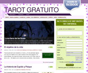 tarot-gratuito.com: Tarot Gratis | Videncia gratuita
Videncia Gratuita y tarot gratis. Mi nombre es Loli y este es mi blog. Encontrarás un espacio para Videncia gratis o Tarot On line también gratuito. Además de mis artículos sobre Magía, hechizos de magia blanca, Ocultismo, Radiestesia, etc...